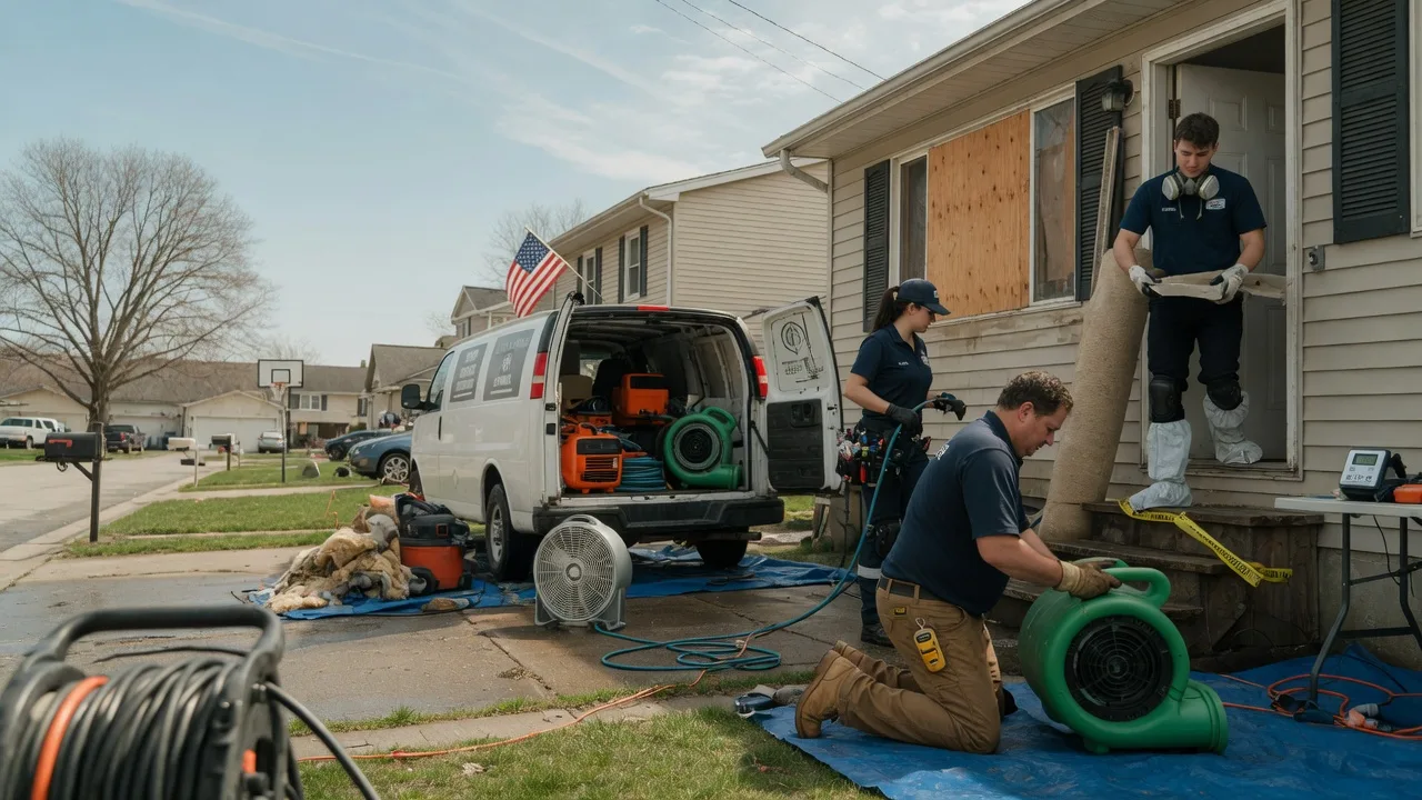 Water Damage Restoration in Etoile, KY near me